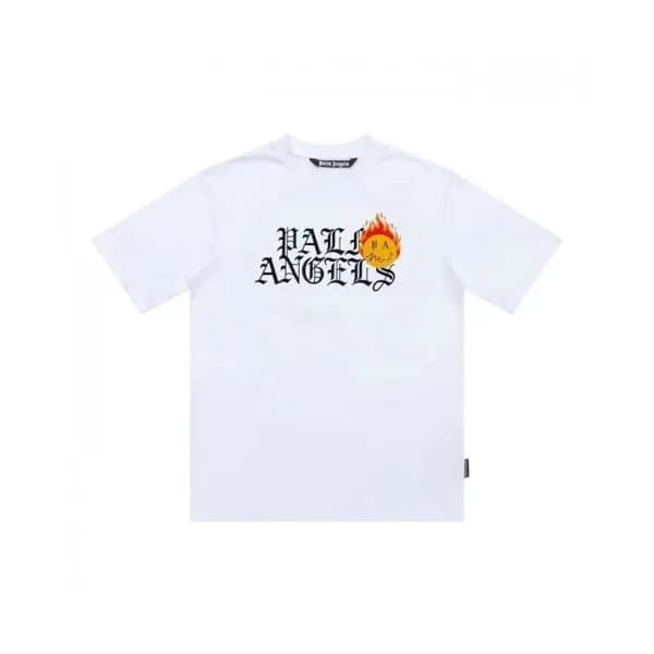 [팜 엔젤스]Palm Angels 2021 Mm/Wm Logo Cotton Short Sl… - 1