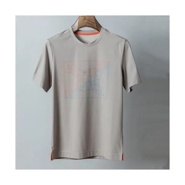 [에르메스]Hermes 2021 Mens Crew-neck Short Sleeved Tsh… - 1