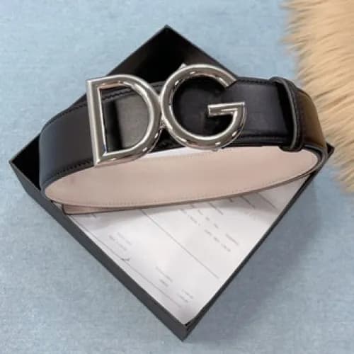 Dolce&Gabbana 2021 Men's Leather Belt,4.0cm - … - 1