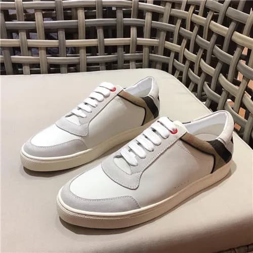 Burberry 2021 Men's Leather Sneakers,BURS0169 … - 1
