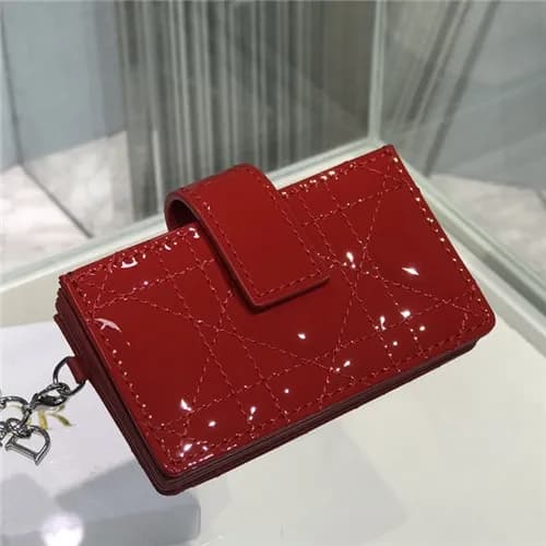 Dior 2021 Women's Leather Card Purse,10.5cm,DI… - 1