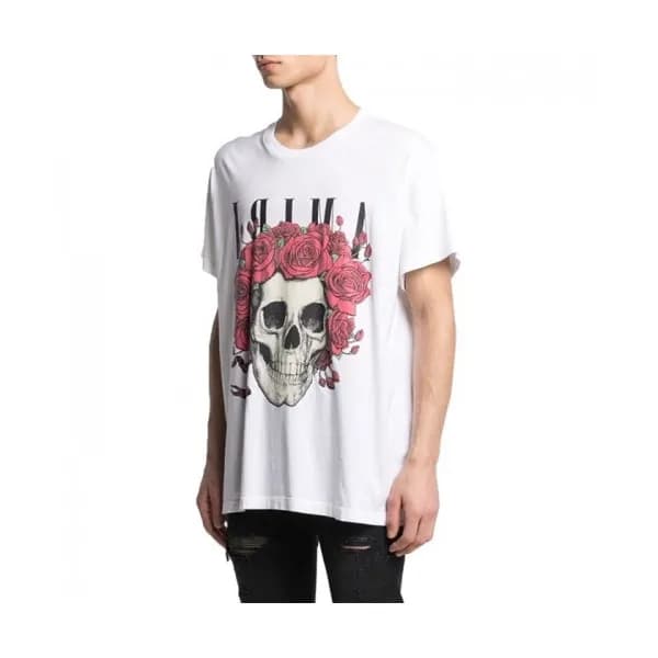 Amiri Mens Round Tshirt - 아미리 남성 라운드 반팔티 - amr273x… - 1