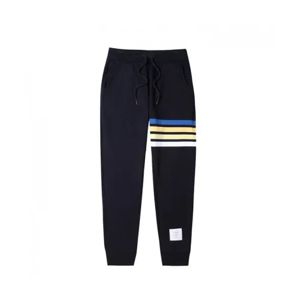 Thom Browne Mens Casual Training Pants Navy - 톰브라… - 1