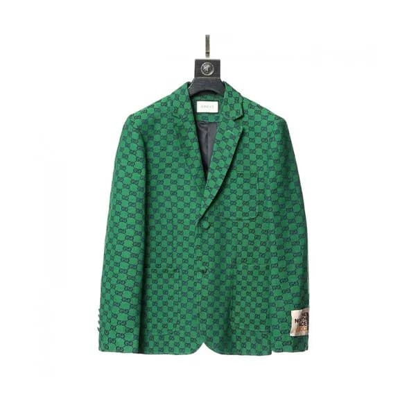 Gucci Mens Casual Logo Suit Jackets Green - 구찌 20… - 1