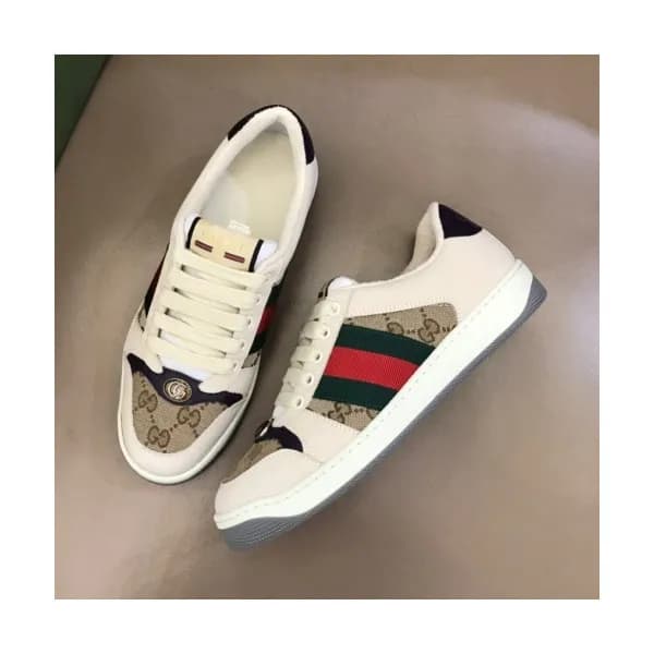 구찌 남/녀 트렌디 레더 스니커즈 Size(225 - 275) 그린 - Gucci 202… - 1