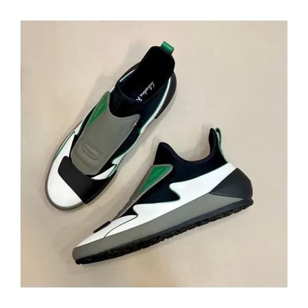 페라가모 남성 Gancini 그린 스니커즈 - Mens Green Sneakers - fe… - 1