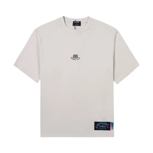 구찌 남/녀 그레이 크루넥 반팔티 - Unisex Gray Tshirts - guc0494… - 1