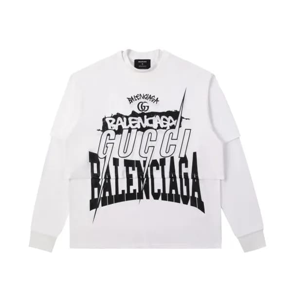 구찌 남성 캐쥬얼 화이트 맨투맨 - Gucci Mens White Tshirts - Guc… - 1