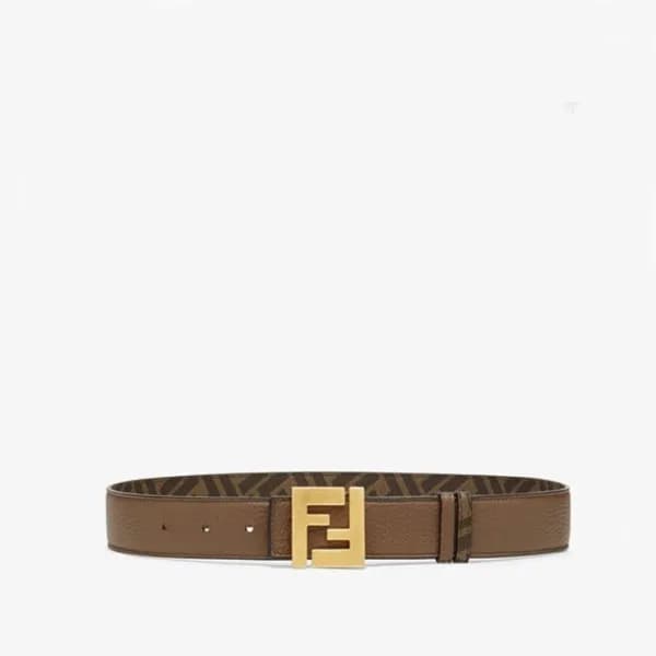 펜디 남성 시그니처 양면 카멜 벨트 - Fendi Mens Camel Belts - fe4… - 1
