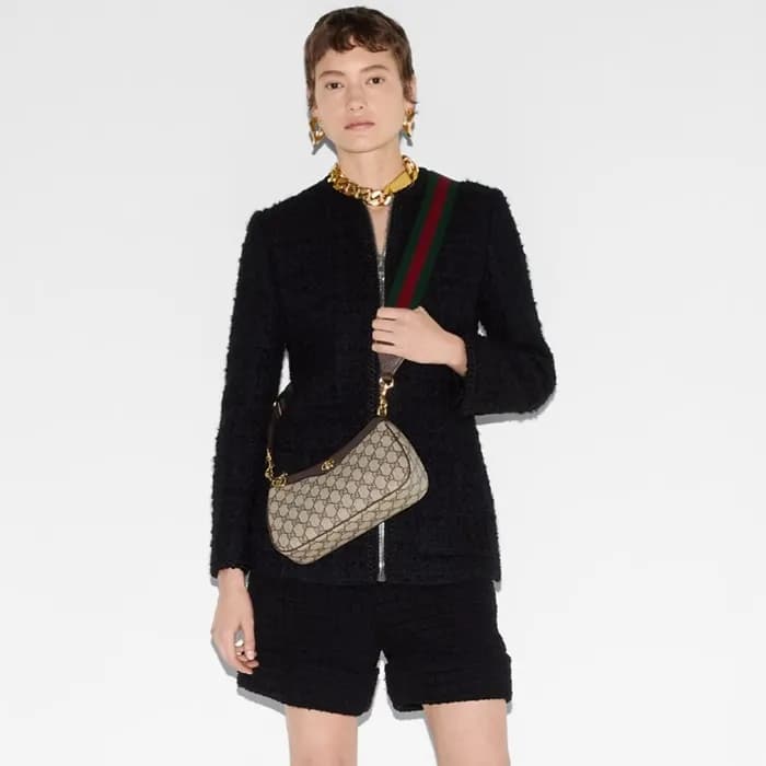 구찌 여성 브라운 미니 숄더백- Gucci Womens Brown Shoulder Bag … - 1