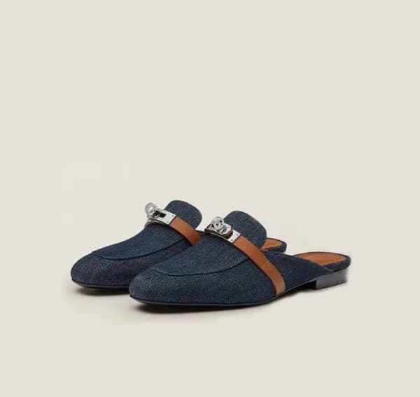 에르메스 여성 블루 켈리 블로퍼 - Hermes Womens Blue Blopper - h… - 1