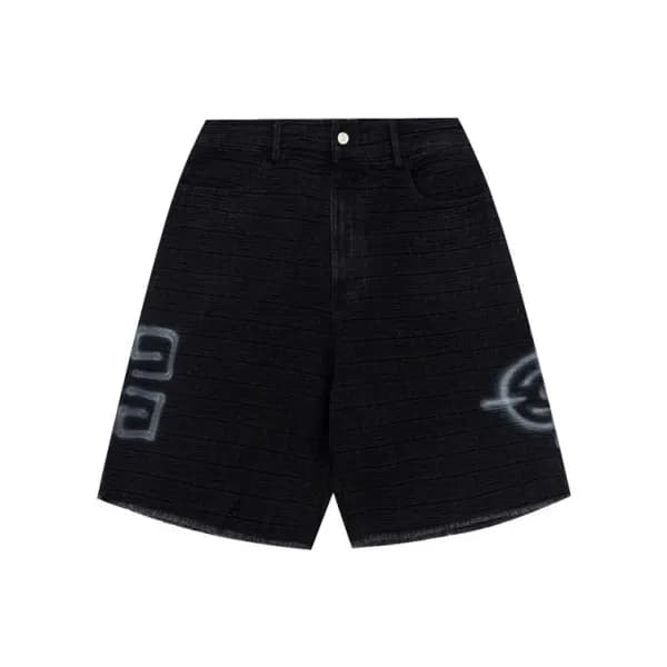 지방시 남성 캐쥬얼 블랙 반바지 - Givenchy Mens Black Half-pants… - 1