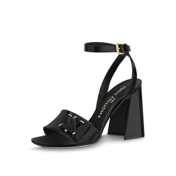 루이비통 여성 블랙 샌들 - Louis vuitton Womens Black Sandals… - 1
