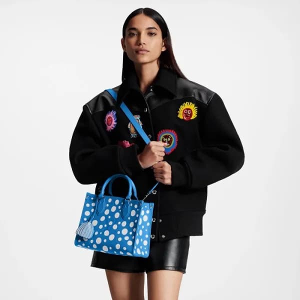 루이비통 여성 블루 온더고 - Louis vuitton Womens Blue OnTheGo… - 1