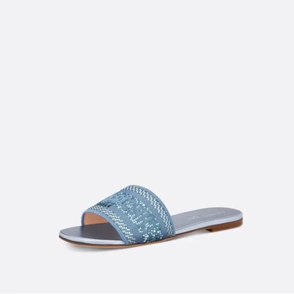 디올 여성 블루 샌들 - Dior Womens Blue Sandals - di568x - 1