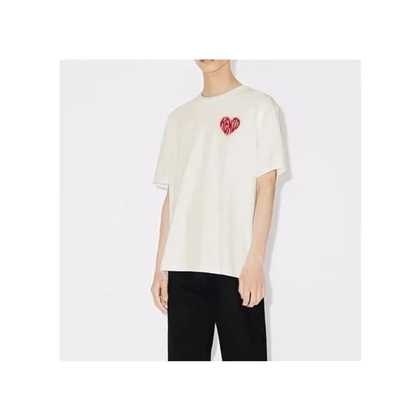 겐조 남/녀 화이트 크루넥 반팔티 - Kenzo Unisex White Tshirts - …