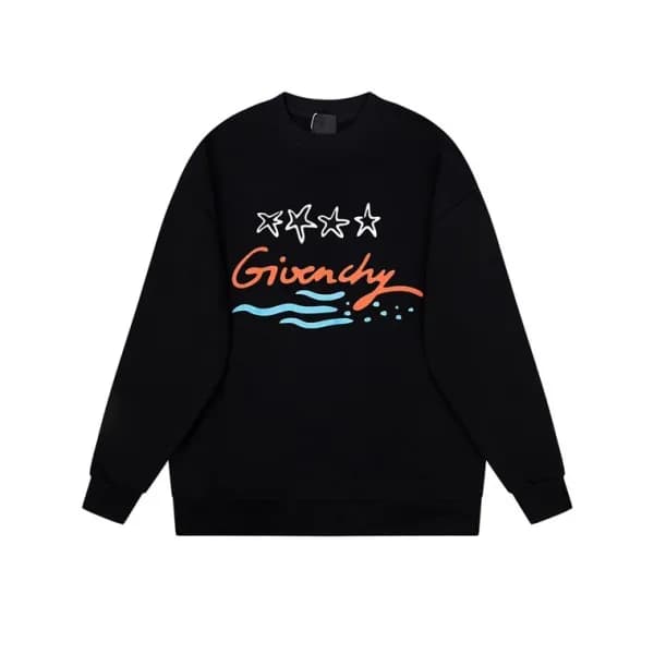 지방시 남성 캐쥬얼 블랙 맨투맨 - Givenchy Mens Black Tshirts - … - 1