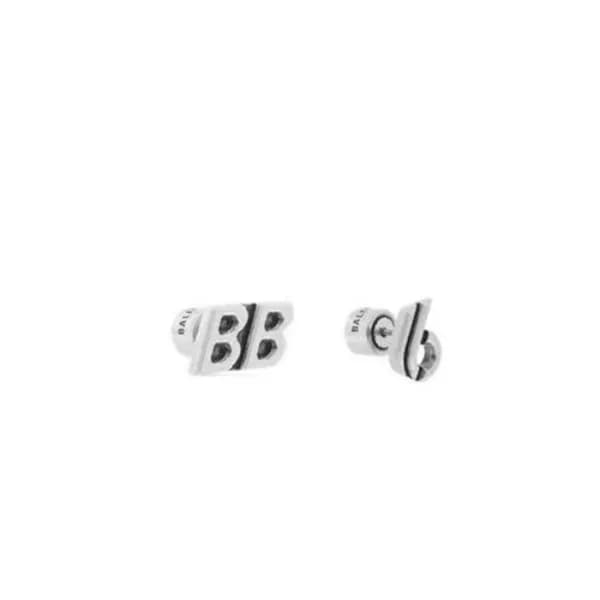 발렌시아가 여성 더블 B 이어링 - Balenciaga Womens Double B Ear… - 1