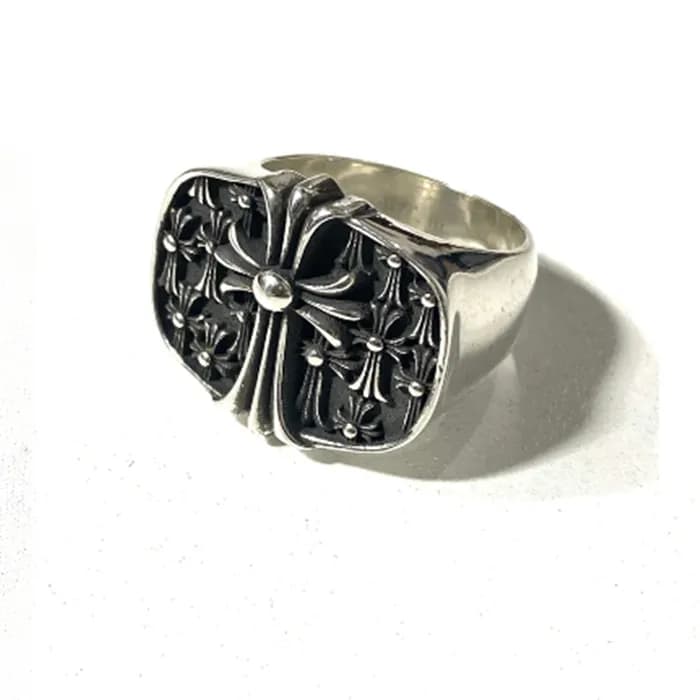 크롬하츠 세메터리 크로스 링 - Chrome Hearts Cemetery Cross Rin… - 1