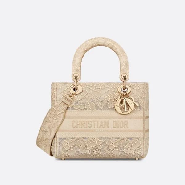 디올 여성 베이지 레이디 백 - Dior Womens Beige Lady Bag - dib… - 1