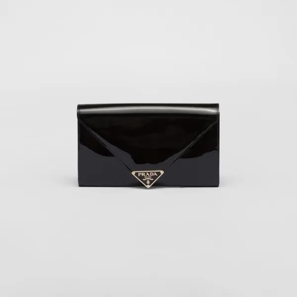 프라다 여성 블랙 플랩백 - Prada Womens Black Plat Bag - prb8… - 1