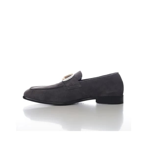 에르메네질도 제냐 남성 그레이 로퍼 - Ermenegildo Zegna Mens Gray … - 1