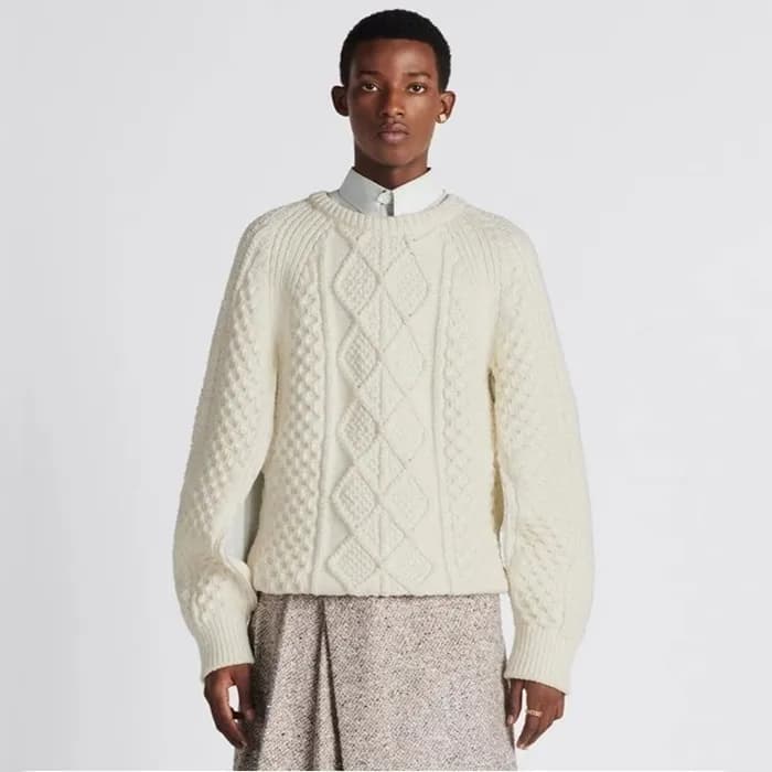 디올 남성 라운드 니트 - Dior Mens Round Knitwear - dic2500x - 1