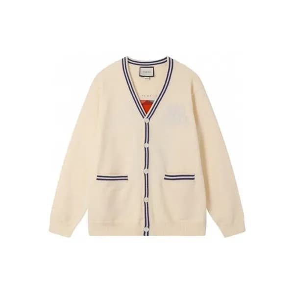구찌 남성 브이넥 가디건 - Gucci Mens V-neck Cardigan - guc26… - 1