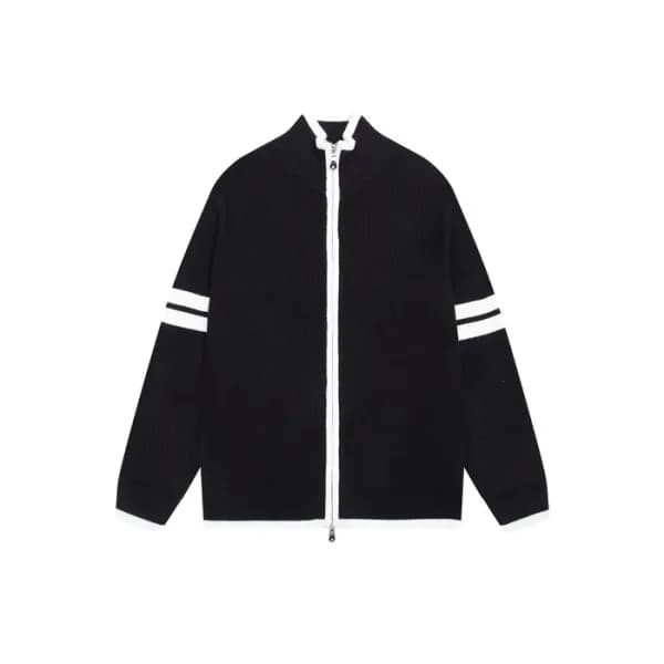톰브라운 남성 집업 스웨터- Thom Browne Mens Zip-up Sweater - … - 1