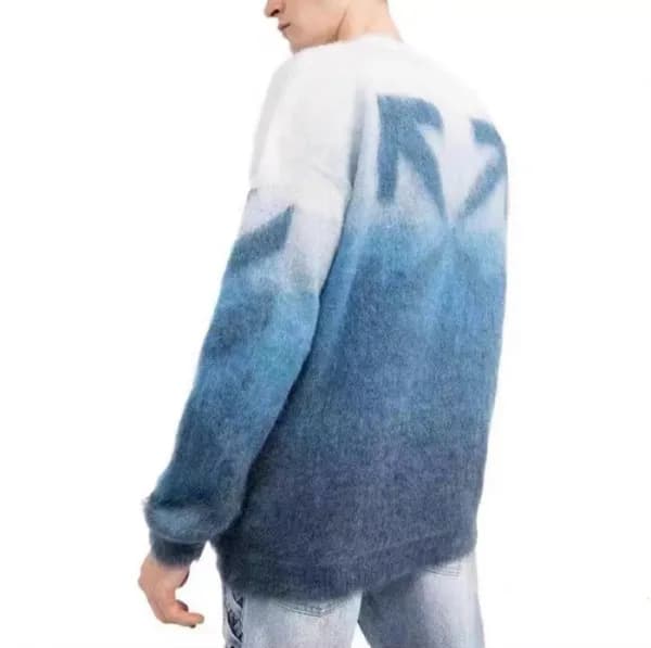 오프화이트 남성 라운드 니트 - Off-white Mens Round Knitwear - … - 1
