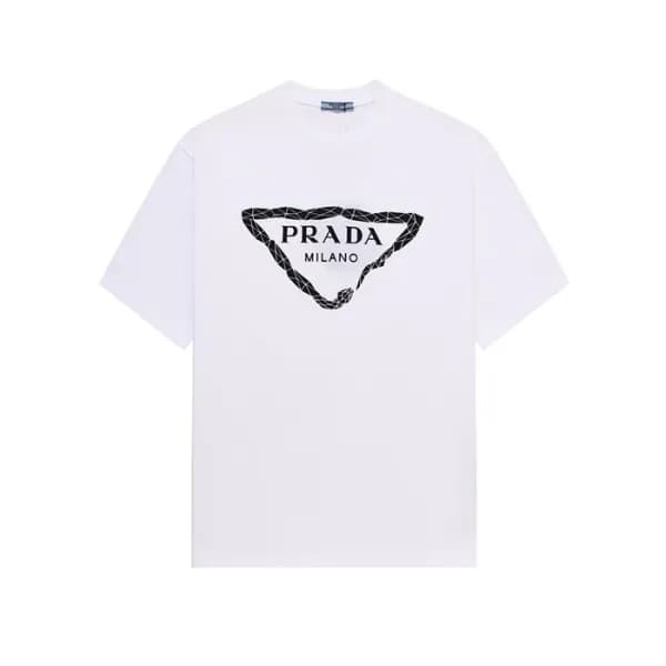 프라다 남성 라운드 반팔티 - Prada Mens Round Tshirt - prc5364… - 1