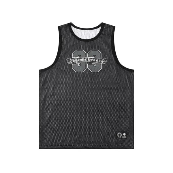 크롬하츠 남성 라운드 나시 - Chrom Hearts Mens Round Sleeveles… - 1