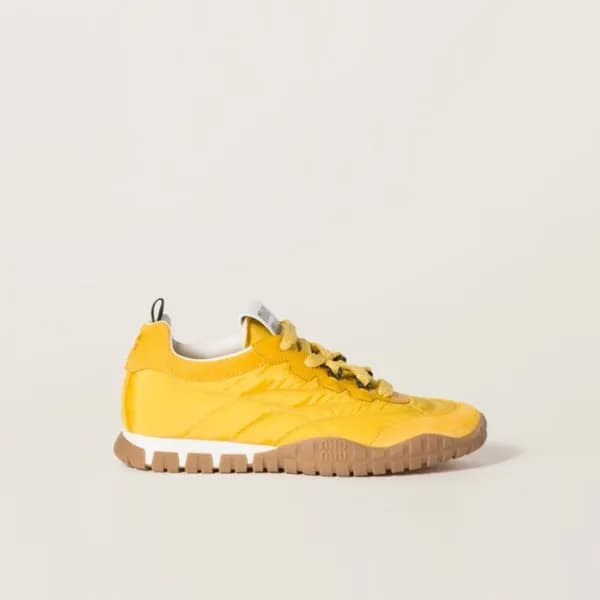 매장판 미우미우 여성 타이어 테크니컬 패브릭 스니커즈 - Miumiu Womens Tyre… - 1