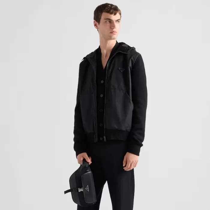 프라다 남성 리나일론 사피아노 가죽 숄더백 2VH176 - Prada Mens Re-Nyl… - 1