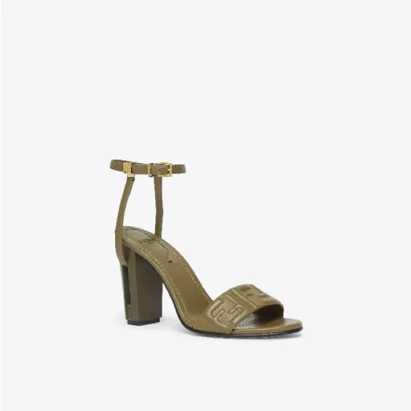 펜디 여성 FF 스트랩 샌들 - Fendi Womens FF Strap Sandals - … - 1
