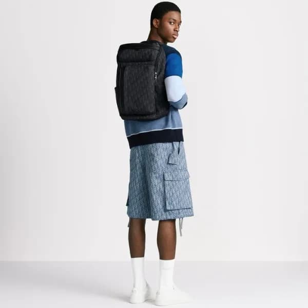 디올 남성 라이더 소프트 백팩 - Dior Mens Rider Soft Zipper Bac… - 1