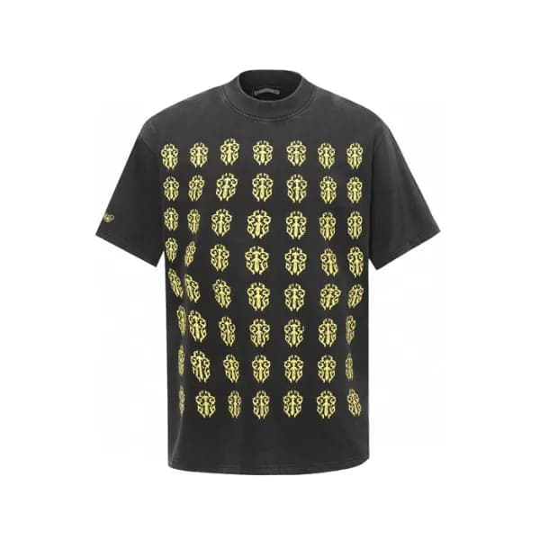 크롬하츠 남성 라운드 반팔티 - Chrom Hearts Mens Round Tshirt -… - 1