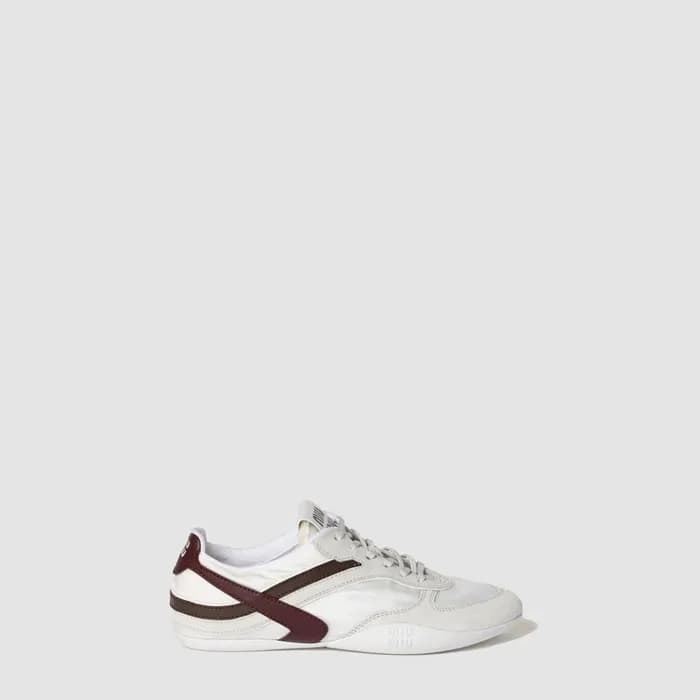 미우미우 남성 스웨이드 스니커즈 - Miumiu Mens Suede Sneakers - m… - 1