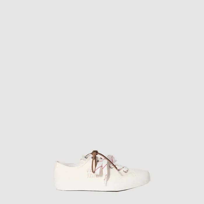 미우미우 여성 데님 스니커즈 - Miu Miu Denim Sneakers - mis7957… - 1