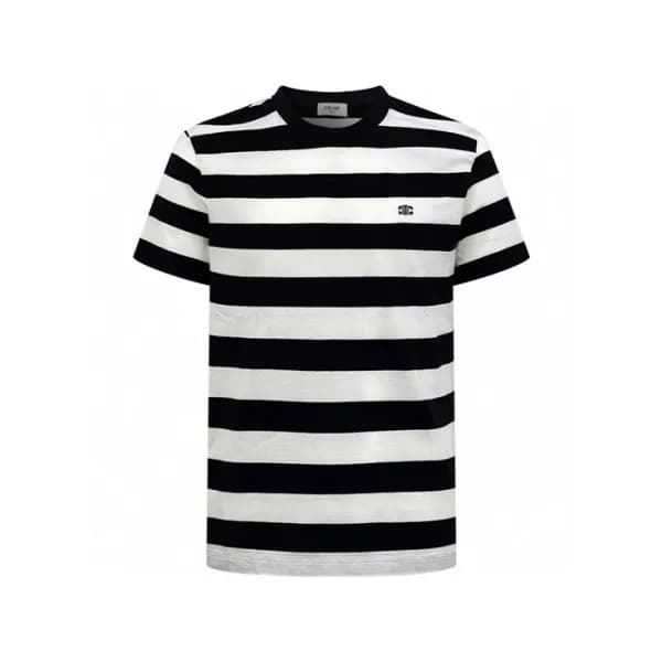 셀린느 남성 반팔 티셔츠 - Celine Mens Round Tshirt - cec8178… - 1