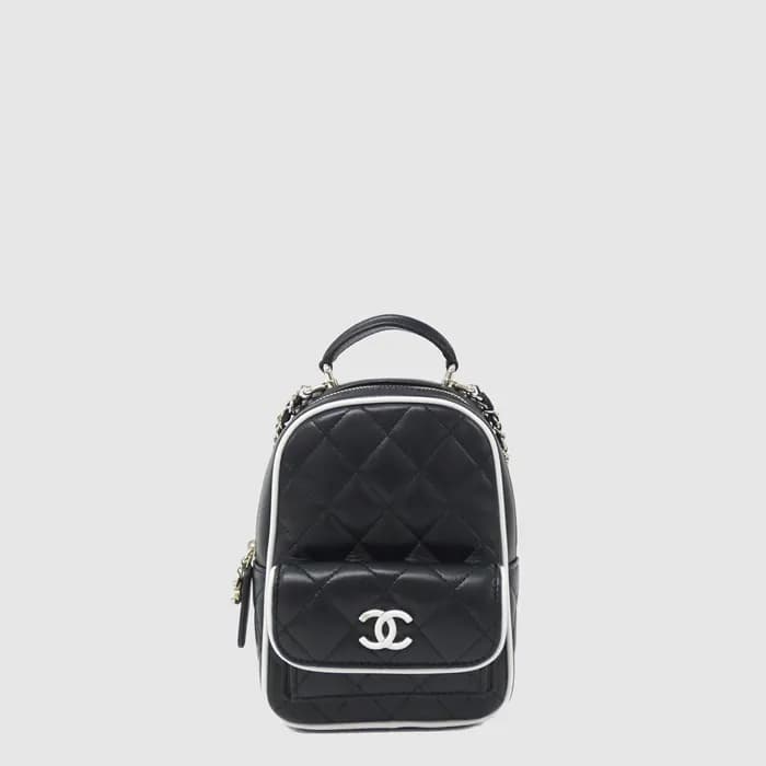 샤넬 여성 미니 백팩 - Chanel Womens Mini Backpack - chb100… - 1