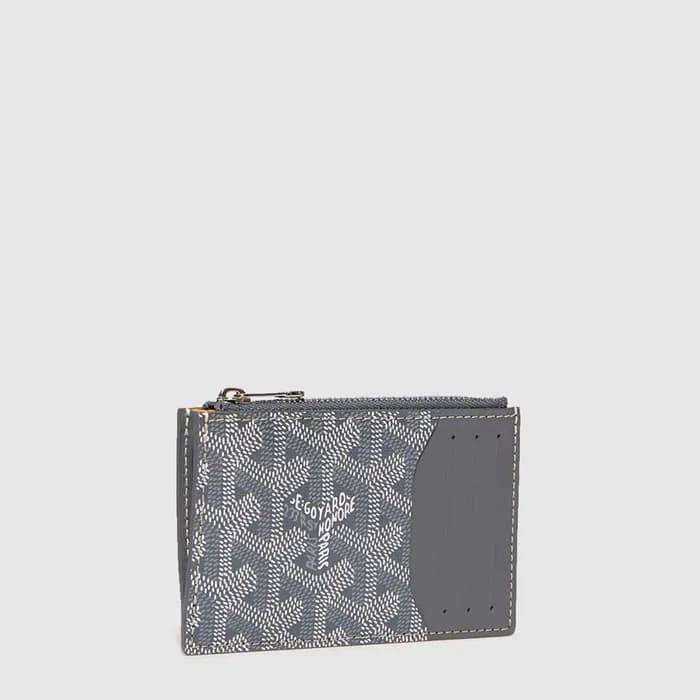 고야드 남/녀 부르봉 지퍼 카드 홀더 - Goyard Unisex Bourbon Zippe… - 1