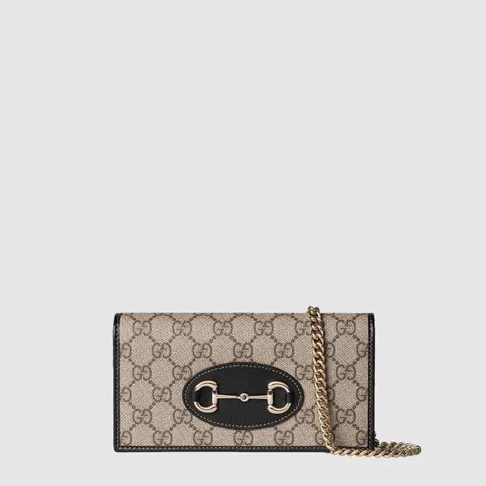 구찌 여성 GG 체인 지갑 - Gucci Womens GG Chain Wallet - gu… - 1