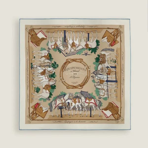 에르메스 여성 스퀘어 스카프 - Hermes Womens Square Scarf - acc… - 1