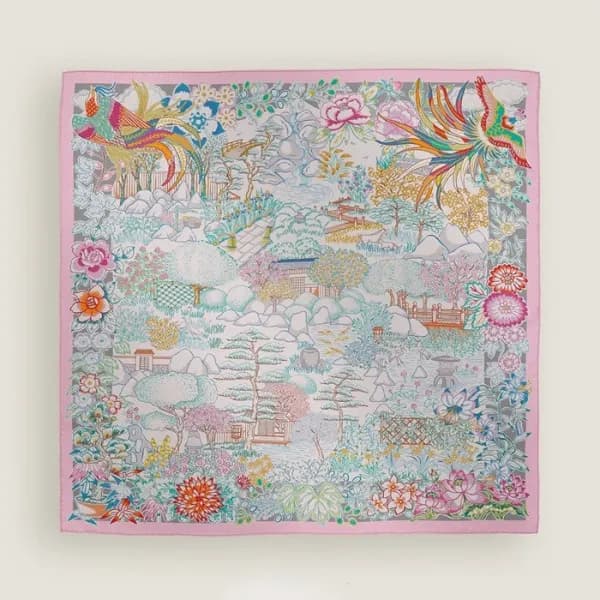 에르메스 여성 양면 스퀘어 스카프 - Hermes Womens Square Scarf - … - 1