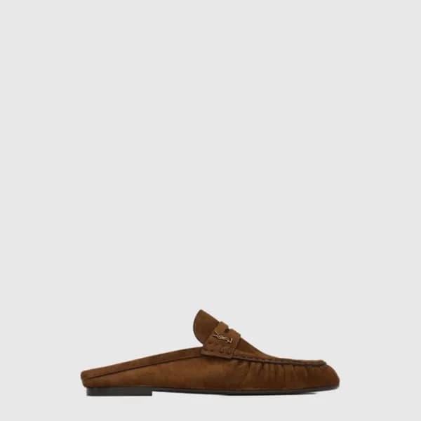 입생로랑 여성 르 로퍼 뮬 - Saint Laurent Womens Le Loafer Mu… - 1