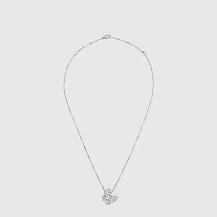 반클리프 아펠 여성 투 버터플라이 펜던트 네크리스 - Van Cleef & Arpels W… - 1