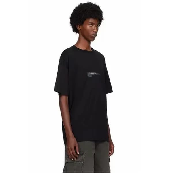 지방시 남성 라운드 반팔티 - Givenchy Mens Round Tshirt - gic1… - 1