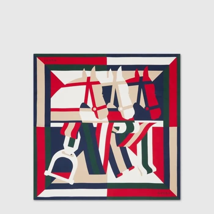 에르메스 여성 프린트 실크 까레 - Hermes Womens Printed Silk Car… - 1