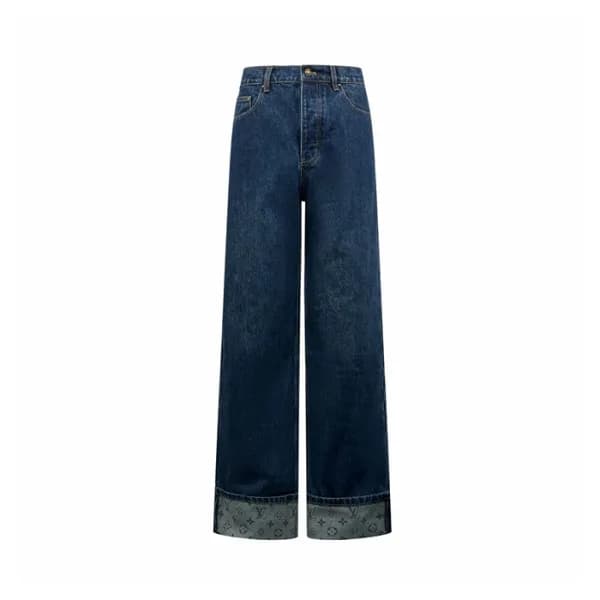 루이비통 남성 트렌디 청바지 - Louis vuitton Mens Trendy Jeans - lvc16995x - 1